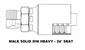 Male DIN Solid (Heavy) (5)